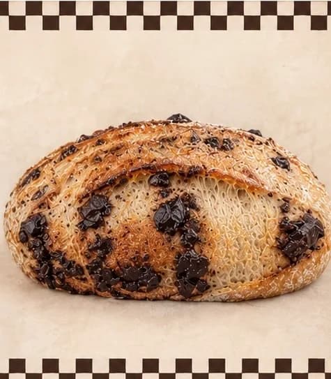Chocolate Chip Sourdough Loaf